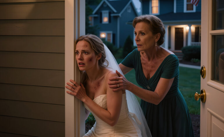 J’étais horrifiée quand ma fille est rentrée à la maison le soir de ses noces, tremblante et à peine capable de parler. Sa belle-mère avait franchi toutes les limites et réclamait même 1,5 million de dollars à notre famille. J’ai immédiatement appelé mon ex-mari, car un seul regard sur ma fille m’a fait comprendre que ce cauchemar ne faisait que commencer…