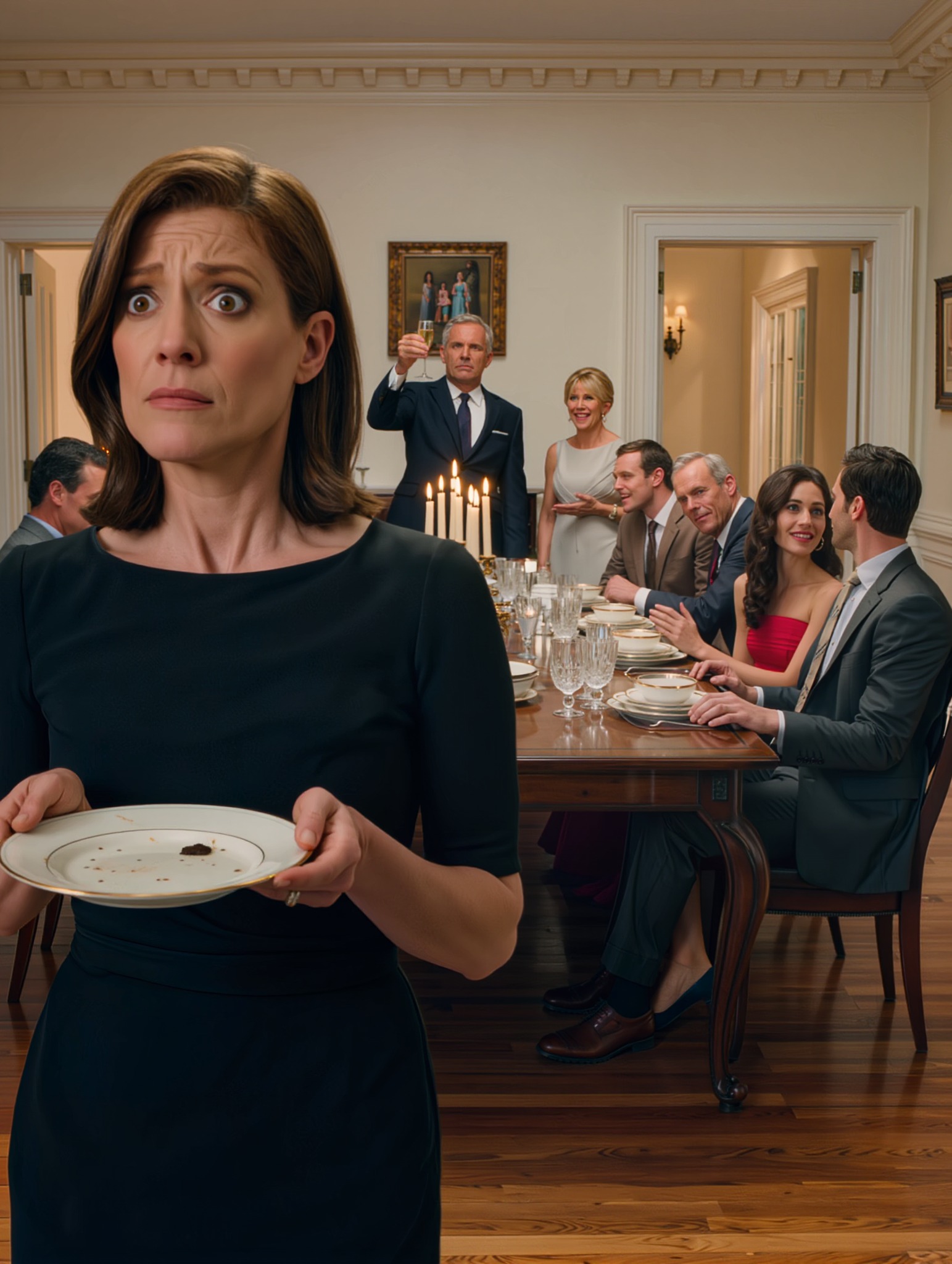 Lors du dîner des 40 ans de mariage de mes parents, mon père leva son verre et sourit : « Nous emmenons toute la famille à Hawaï », puis me regarda droit dans les yeux et ajouta : « Tu ne viens pas. Il faut bien que quelqu’un reste avec les enfants. » Trente invités l’entendirent. Personne ne me défendit. Mais pendant qu’ils préparaient ce voyage paradisiaque sans moi, ils ignoraient tout du secret que je nourrissais depuis trois ans, et que ce soir-là, j’avais enfin décidé de le révéler.