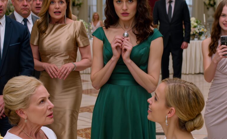 Ma sœur m’a mise à la porte de son dîner de répétition parce que j’ai refusé de lui remettre le dernier cadeau que notre mère m’avait laissé. Mais tandis que toute ma famille me jugeait, un homme à l’hôtel a tout vu — et quarante-huit heures plus tard, je n’étais plus la demoiselle d’honneur indésirable qu’ils avaient humiliée en public.