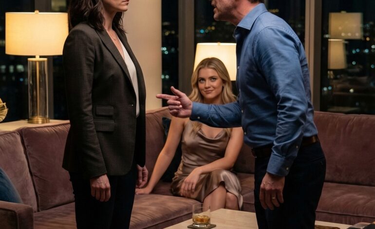 Mon mari a hurlé : « Excuse-toi immédiatement, sinon on divorce ! » Je me suis levée et je l’ai regardé droit dans les yeux… Sa maîtresse affichait un sourire triomphant. Je n’ai prononcé que cinq mots et je suis partie. Trois jours plus tard… ils… me suppliaient, désespérés.