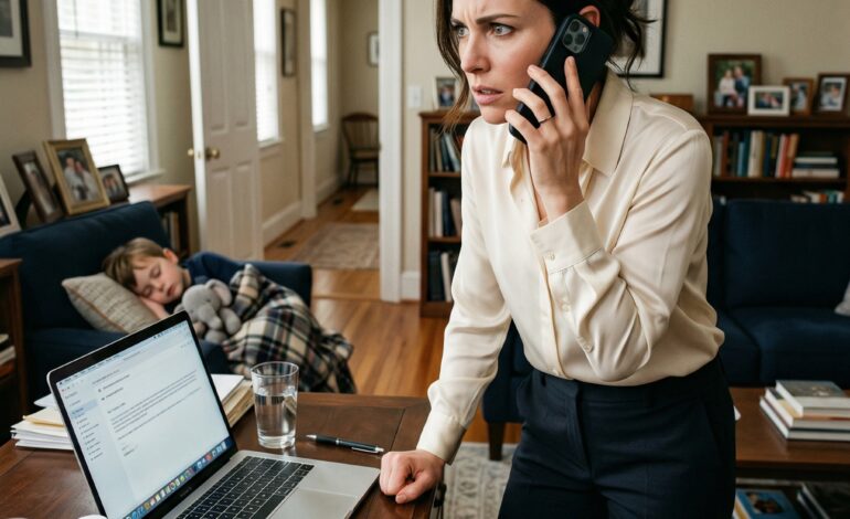 Ma mère a refusé de garder mon fils : « On n’est pas tes nounous. » Comme j’étais la fille qui payait son crédit immobilier, j’ai simplement souri et répondu : « Tu as raison. Et je ne suis pas ta banque. » C’est à ce moment-là que tout a basculé.