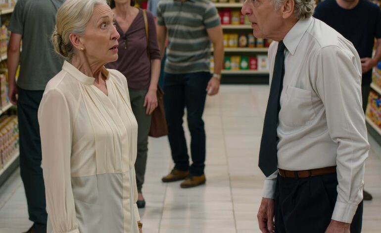 J’ai enterré mon mari il y a six mois, puis je l’ai vu faire ses courses comme si de rien n’était — et quand j’ai murmuré : « Thomas, c’est moi », il m’a regardée droit dans les yeux et a dit : « Je crois que vous me confondez avec quelqu’un d’autre », mais la cicatrice au-dessus de son sourcil, le petit doigt tordu de sa main gauche et la façon dont il pliait les billets m’ont fait comprendre qu’un malheur bien pire que le chagrin m’attendait.