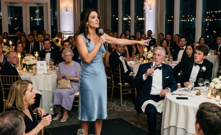 J’ai élevé mon fils seule : lors de son mariage, son beau-père m’a humiliée, alors j’ai révélé son secret