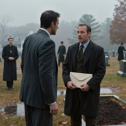 J’étais la seule personne présente aux funérailles de l’homme que mes parents qualifiaient de dangereux. Lorsqu’un jeune avocat a traversé le cimetière détrempé par la pluie, m’a tendu une enveloppe et m’a chuchoté : « Il m’a dit que vous seriez la seule à venir », la clôture, les procès et quarante années de haine ont cessé de ressembler à une querelle de voisinage pour se transformer en un secret que ma famille ferait tout pour enfouir.