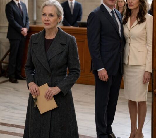 Mon mari m’a quittée à soixante-dix-huit ans et s’est approprié notre maison estimée à 4,5 millions de dollars. Au tribunal, il s’est penché vers moi et a murmuré : « Tu ne reverras plus jamais les enfants. » Puis il a ri.