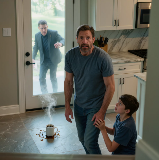 Mon fils était en fauteuil roulant depuis six ans, alors quand j’ai entendu des pas et que je l’ai vu debout dans ma cuisine, j’ai cru devenir fou – jusqu’à ce qu’il me saisisse le bras et me murmure : « Papa, prends les clés de la voiture. Maman a menti sur toute la ligne. » Puis une camionnette sombre s’est garée dans notre allée, et j’ai compris que le « voyage entre filles » de ma femme à Napa n’était que le début.