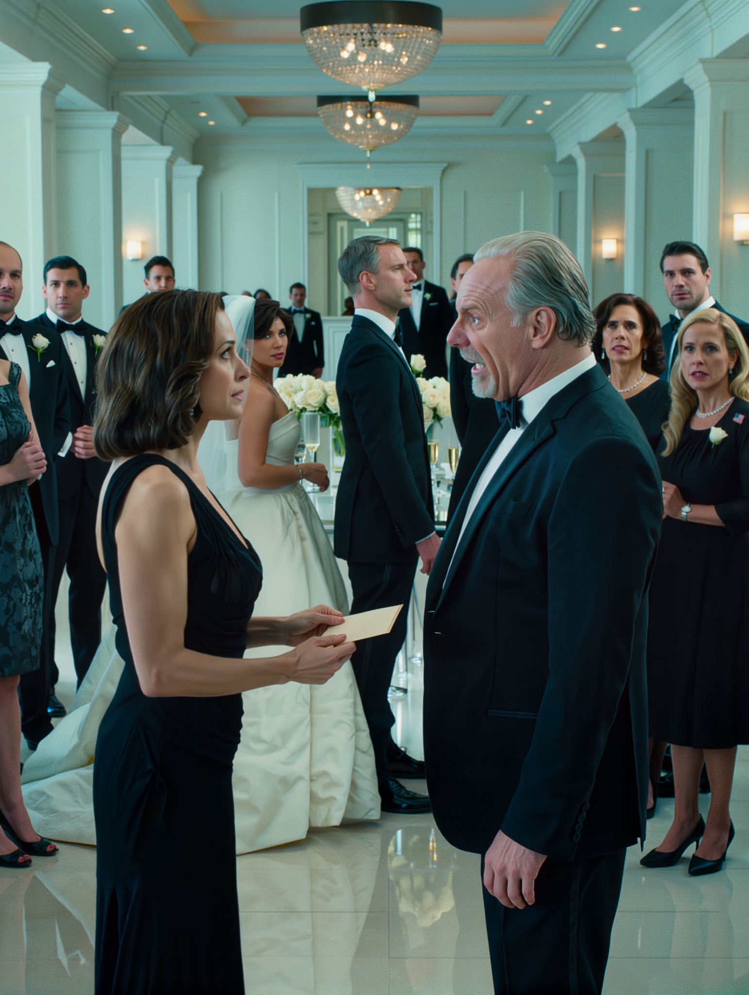 Au mariage de mon frère, mon père a profité du discours pour me rejeter, ignorant que tous les papiers que j’avais en main étaient déjà en place.