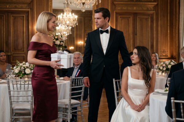 Ma sœur a apporté une boîte en soie blanche à mon mariage, mais mon mari m’a empêchée de l’ouvrir.