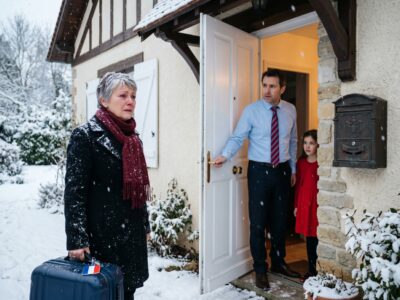 Mon fils m’a appelée et m’a dit : « On se voit à Noël, maman, j’ai déjà réservé notre place », mais quand j’ai traîné ma valise à travers la moitié du pays jusqu’à sa porte, tout ce que j’ai entendu, c’est : « Ma femme ne veut pas d’un inconnu à dîner », et la porte s’est refermée brusquement devant moi — et pourtant, trois jours plus tard, c’étaient eux qui m’appelaient sans cesse.