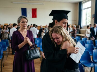 Lors de la remise des diplômes de ma fille au collège, le Mot…