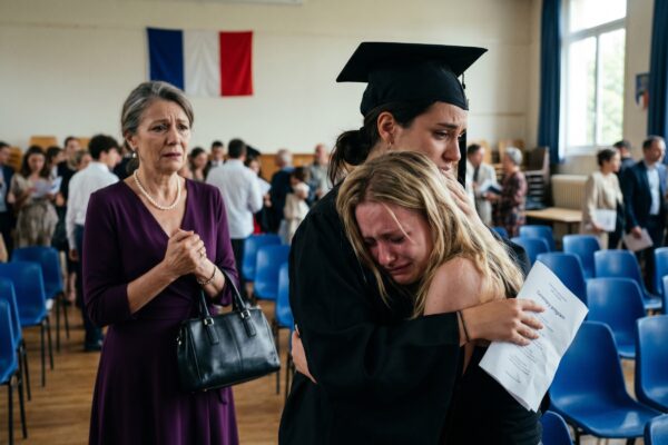 Lors de la remise des diplômes de ma fille au collège, le Mot…