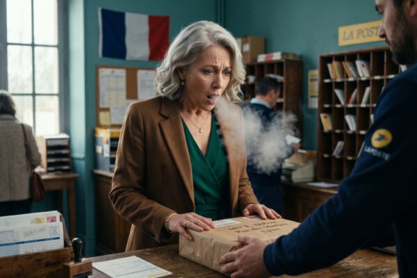 Je suis allée à la poste chercher un colis, mais le guichetier m’en a tendu un autre. Il m’a dit : « Votre mari nous a demandé de vous le remettre aujourd’hui. » J’ai été paralysée. Mon mari était décédé il y a de nombreuses années. Mon visage est resté impassible, mais mes mains tremblaient visiblement lorsque j’ai ouvert le paquet. Rien n’aurait pu me préparer à ce que j’allais découvrir.