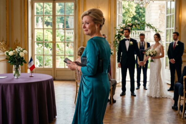Mon fils et ma belle-fille ont rayé mon nom de leur liste d’invités. Ce jour-là, malgré tout, je me suis mise sur mon trente-et-un, je me suis présentée à l’accueil et j’ai donné mon nom. L’employé a parcouru la liste, perplexe, puis a levé les yeux et a dit : « Votre nom n’y figure pas. » Je suis allée chercher mon fils ; il a levé les yeux au ciel d’un air glacial et m’a dit : « Tu croyais vraiment être invitée, maman ? » J’ai esquissé un sourire et répondu : « Je comprends. » Je me suis retournée et je suis partie, mais au beau milieu de la cérémonie, son téléphone s’est mis à sonner sans arrêt, et tous les regards se sont tournés vers lui.  Publié par  Mon fils et ma belle-fille ont rayé mon nom de leur liste d’invités. Ce jour-là, malgré tout, je me suis mise sur mon trente-et-un, je me suis présentée à l’accueil et j’ai donné mon nom. L’employé a parcouru la liste, perplexe, puis a levé les yeux et a dit : « Votre nom n’y figure pas. » Je suis allée chercher mon fils ; il a levé les yeux au ciel d’un air glacial et m’a dit : « Tu croyais vraiment être invitée, maman ? » J’ai esquissé un sourire et répondu : « Je comprends. » Je me suis retournée et je suis partie, mais au beau milieu de la cérémonie, son téléphone s’est mis à sonner sans arrêt, et tous les regards se sont tournés vers lui.