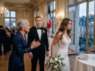 Après avoir refusé de financer le mariage fastueux de ma fille, elle a coupé tout contact avec moi ; quelques jours plus tard, elle m’a invitée à un « dîner de paix », mais quand je suis arrivée, trois avocats m’attendaient déjà avec une pile de documents juridiques qui lui donneraient le contrôle sur tout, et elle a dit : « Soit vous acceptez, soit vous ne verrez jamais grandir votre petit-fils. » Alors, calmement, j’ai ouvert mon sac, sorti mon téléphone et lui ai dit que j’avais moi aussi une annonce à faire.