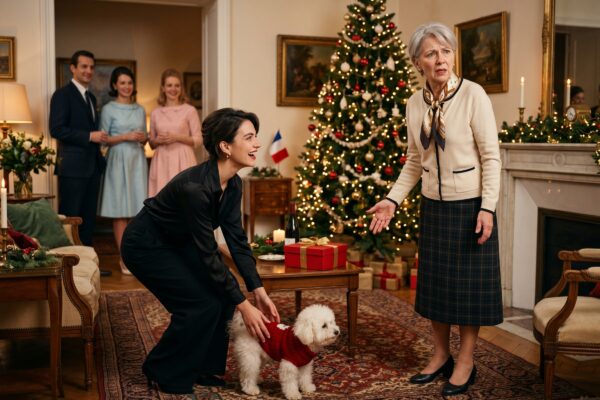 Ma fille a emmené toute la famille en vacances pour la fin de l’année, a distribué des cadeaux à tout le monde, puis a glissé le dernier billet dans le pull du chien et m’a dit : « C’est toi qui aurais dû rester à la maison pour la garder. » Je n’ai pas fait d’esclandre, je n’ai pas supplié pour y aller, j’ai simplement fait discrètement une chose qu’ils ont regrettée bien trop tard