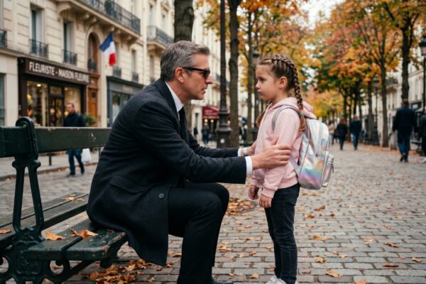 « Pourriez-vous être mon papa juste pour une journée à l’école ? » supplia la petite fille au PDG milliardaire.