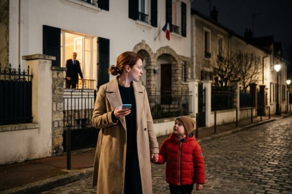 Lors du dîner d’anniversaire de mon père, mon mari a appelé… Au dîner d’anniversaire de mon père, mon mari a appelé depuis sa ligne sécurisée et a dit : « Prends notre fils et pars immédiatement », puis il a raccroché tandis que tout le monde continuait de rire en mangeant du gâteau. Dix minutes plus tard, le ciel derrière notre rue est devenu orange, et le mot dans ma boîte à gants disait : « Ne fais confiance à personne, pas même à ton père. »