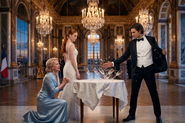 Je suis une veuve de 68 ans originaire d’une ville minière de Virginie-Occidentale, entrant pour la première fois dans une salle de marbre new-yorkaise pour le mariage de mon fils milliardaire — pour finalement renverser un plateau de champagne, me faire hurler dessus par la mariée « vieille fortune » devant tout le monde, et la voir faire semblant de ne même pas me connaître ; puis la voix de mon fils est devenue froide, il s’est dirigé vers le micro… et toute la pièce a basculé en un instant.