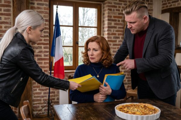 Je m’appelle Olivia. J’ai 60 ans et j’ai toujours cru que la famille était éternelle — jusqu’au jour où mon fils, Richard, a levé la main et m’a… non pas une ou deux fois, mais quinze fois, juste devant sa femme, qui souriait.
