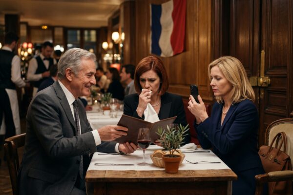 Mes mains ne tremblaient pas lorsque j’ai lu leur lettre de désaveu au restaurant cinq étoiles. Le téléphone de ma sœur a enregistré ma crise de larmes, que j’attendais. Mes parents observaient, satisfaits. Puis j’ai pris ma propre enveloppe. Ils voulaient que je craque.
