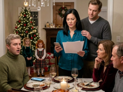 Mon frère a transformé mon travail tranquille en blague lors du dîner de Noël… Puis un simple coup de fil a permis à toute la salle à manger de comprendre ce que je faisais réellement dans la vie.