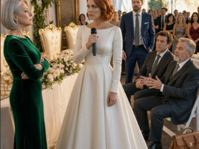 Quinze minutes avant mon mariage, j’ai vu mes parents..Quinze minutes avant mon mariage, j’ai vu mes parents bousculés, alors j’ai pris le micro et j’ai tout changé