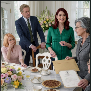 At Easter Dinner in an Ohio Colonial, My Father Op…