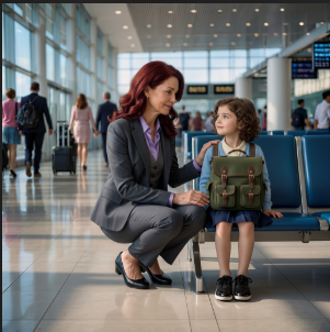 Ma petite-fille de huit ans a été laissée à l’aéroport…