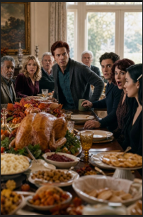 Au dîner de Thanksgiving, mon fils a posé sa tasse à l’envers — notre vieux signal qui signifiait : « Papa, je ne…