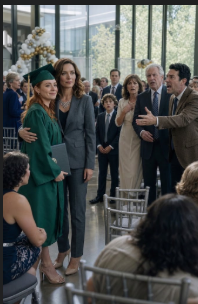 Mes parents m’ont interdit de fêter la remise de diplôme de ma fille, car mon neveu « méritait d’être sous les projecteurs ». Ce soir-là, je suis partie. Un an plus tard, leur petit-fils préféré a découvert que j’avais bâti la vie dont ils avaient toujours rêvé — et mon frère n’a pas pu le supporter…